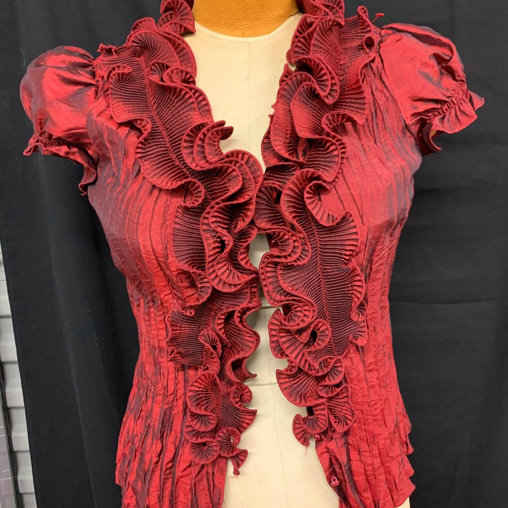 Vintage Taffeta Dress Shirt